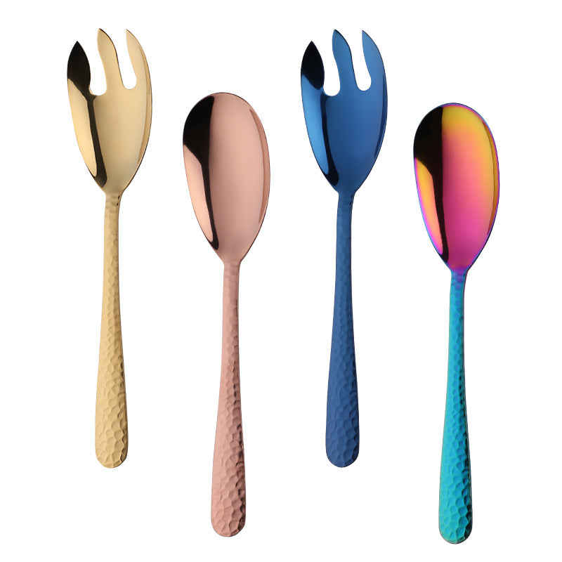 Serpentine Stainless Steel Fork and Spoon two-piece Set