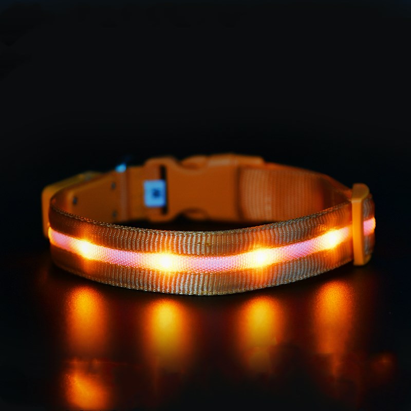 Luminous Pet USB Charging Collar