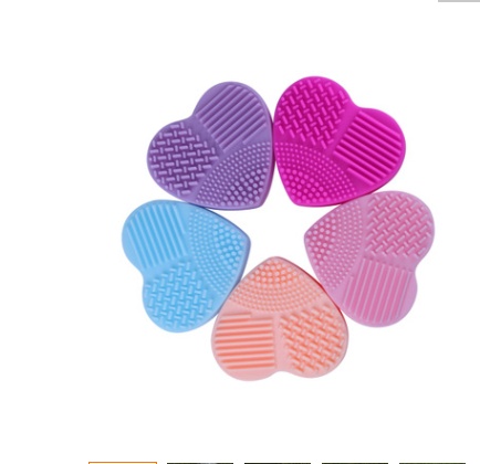 Silicone Heart-shaped Scrubbing Tool