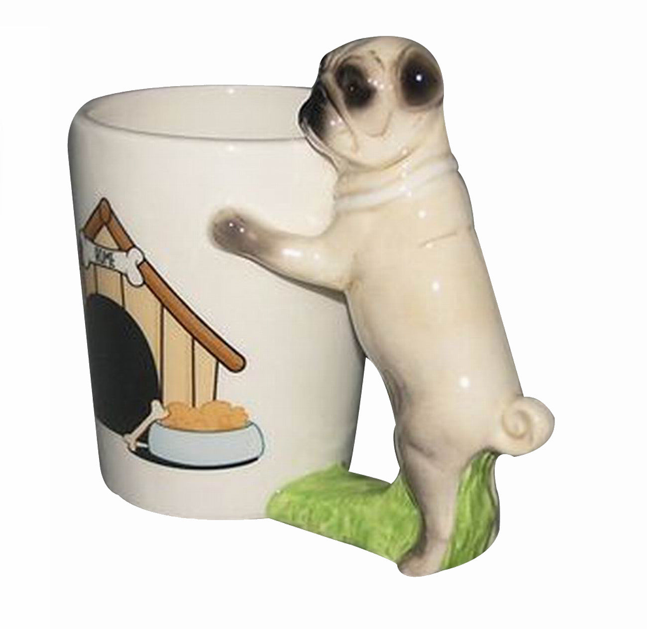 Bulldog 3D Dog Cup