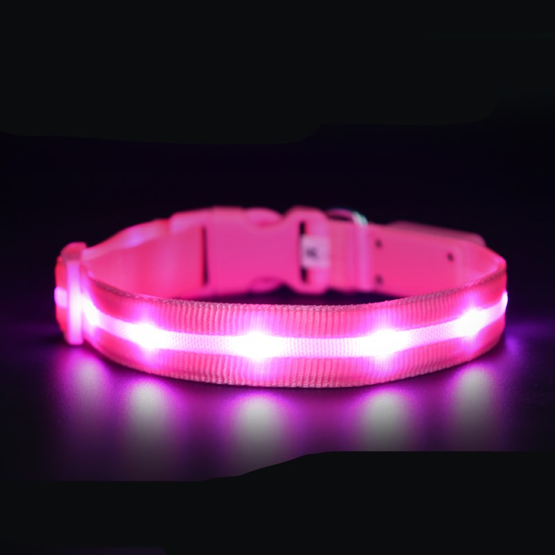 Luminous Pet USB Charging Collar