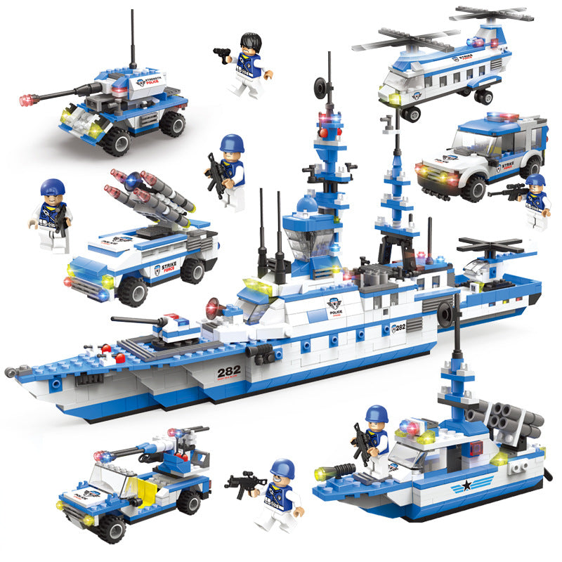 Military Aircraft Carrier, Police Station - DIY