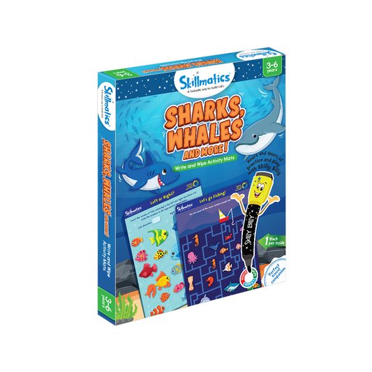 Skillmatics Educational Game : Sharks, Whales & More
