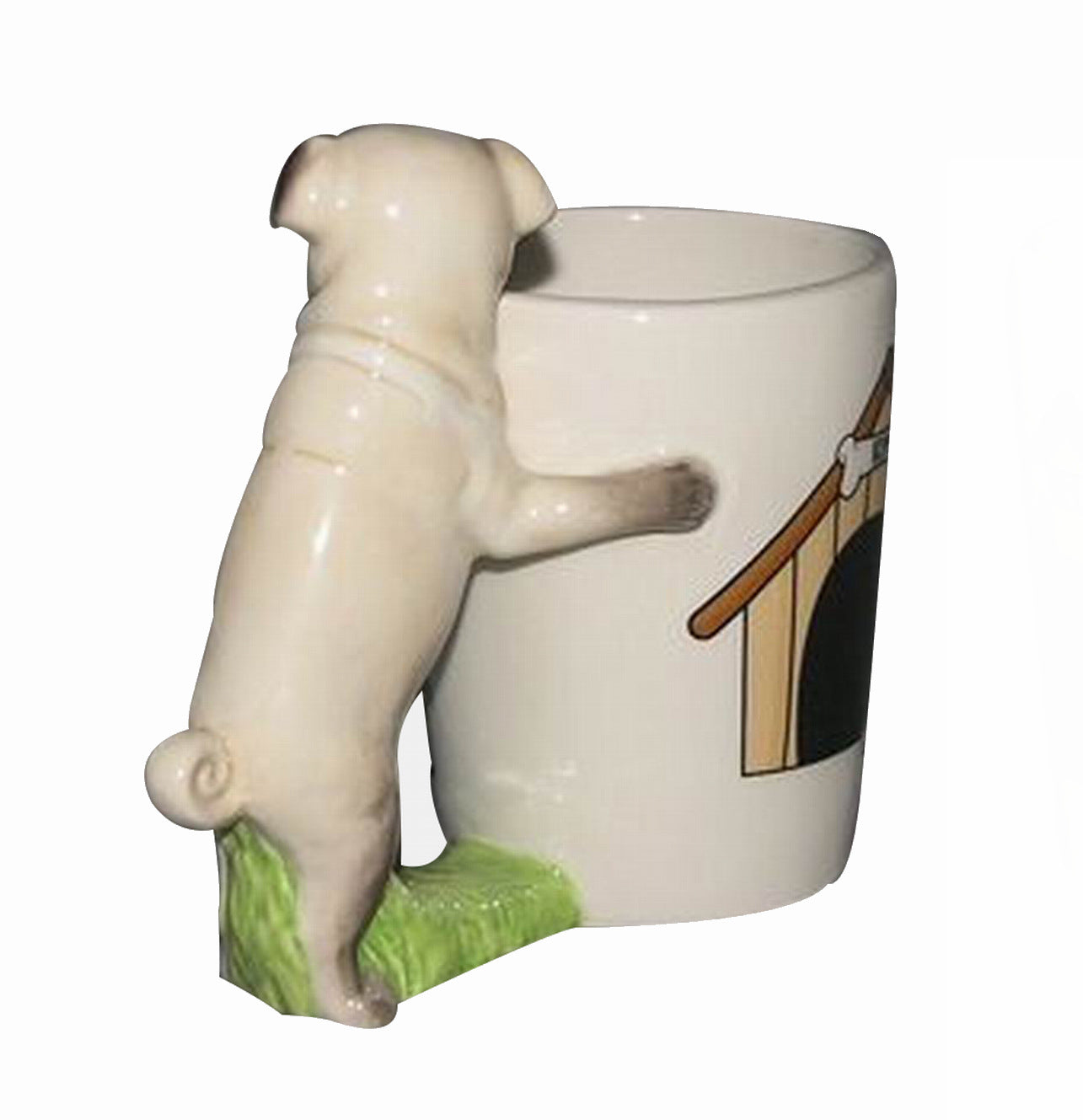 Bulldog 3D Dog Cup