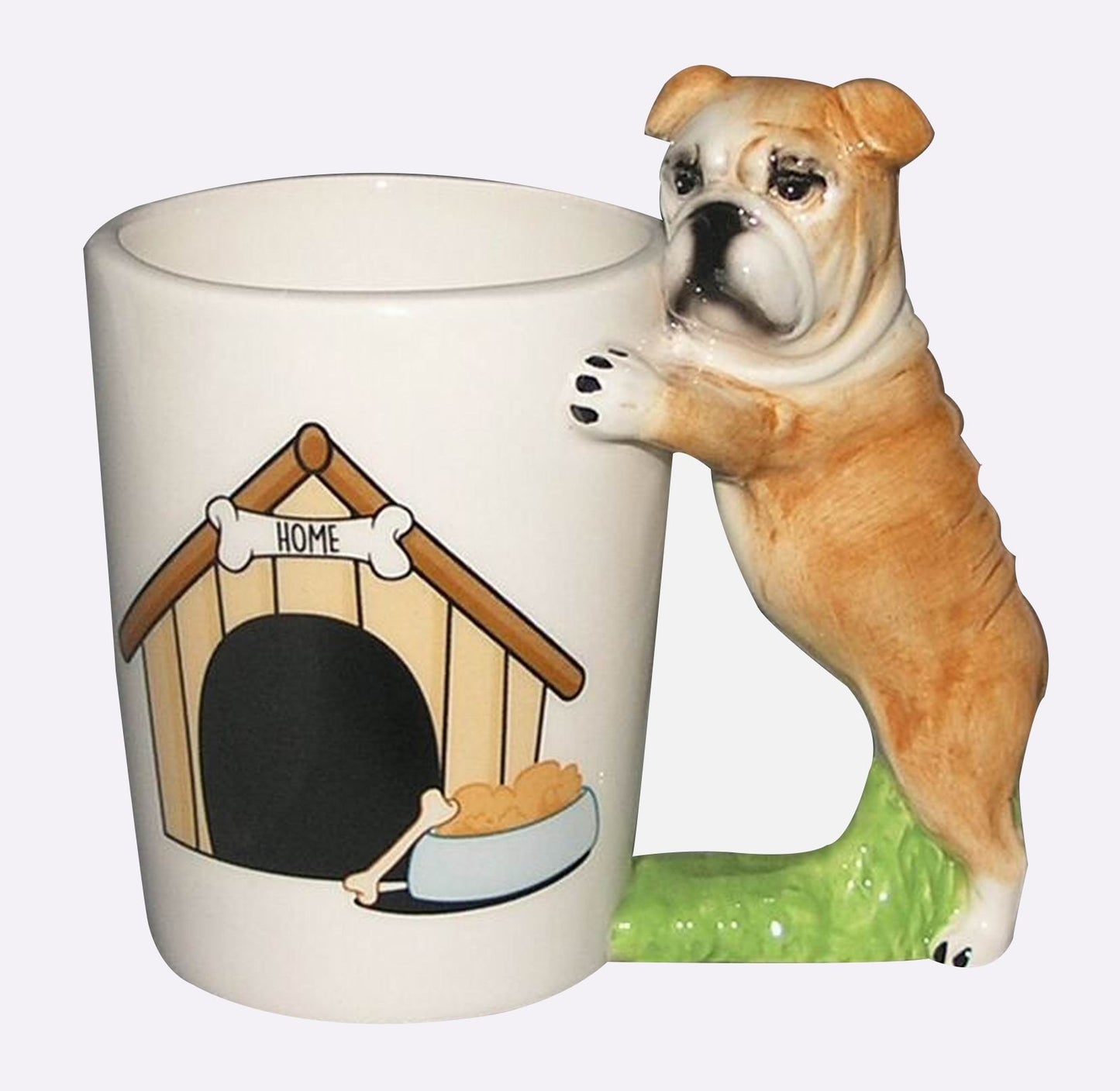 Bulldog 3D Dog Cup