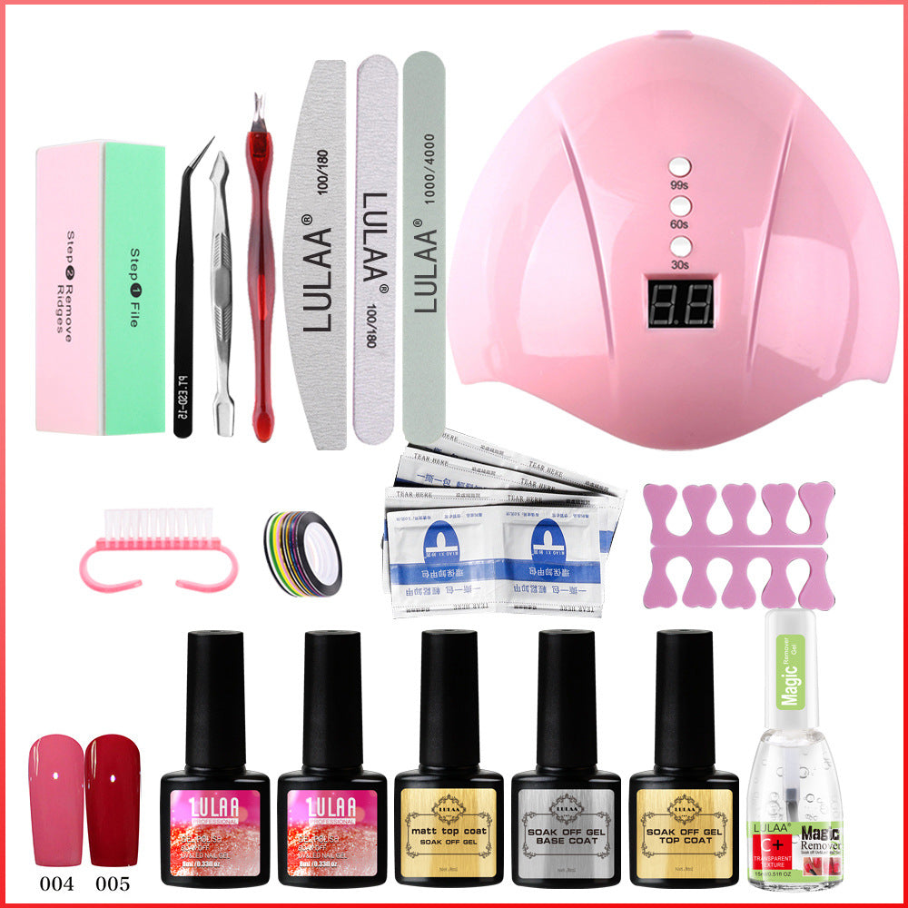 UV Phototherapy Nail Care Set