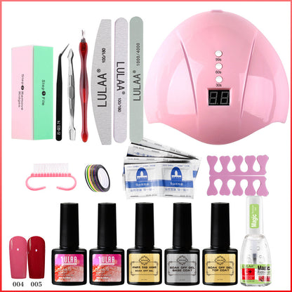 UV Phototherapy Nail Care Set