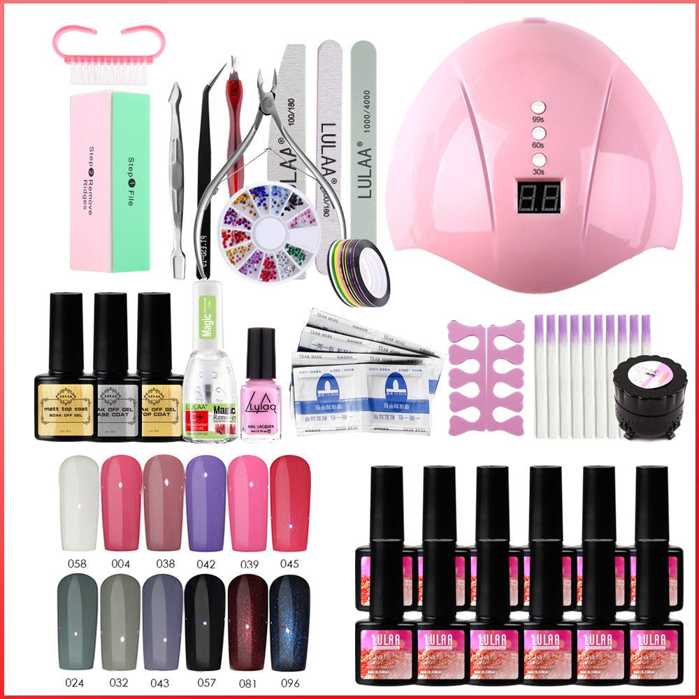 UV Phototherapy Nail Care Set