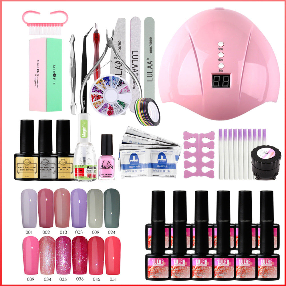 UV Phototherapy Nail Care Set