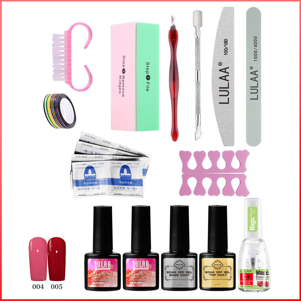 UV Phototherapy Nail Care Set