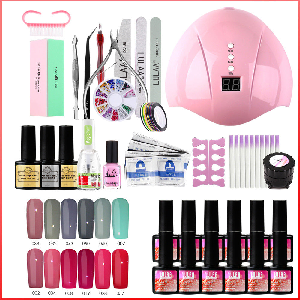 UV Phototherapy Nail Care Set