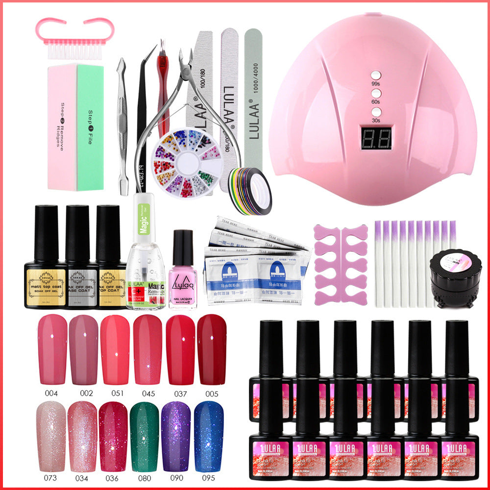 UV Phototherapy Nail Care Set