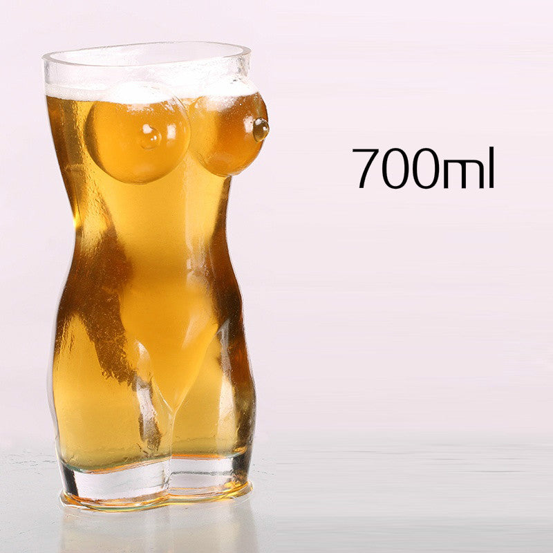 Human Body Beer Glass