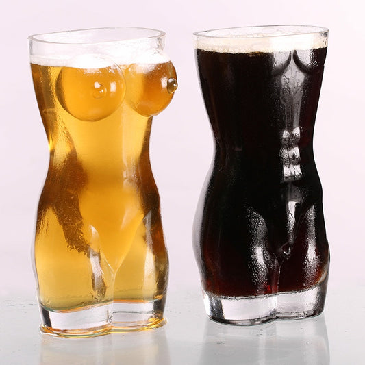Human Body Beer Glass