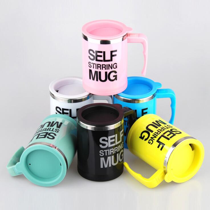 Self Stirring, Automatic Mug With Lid