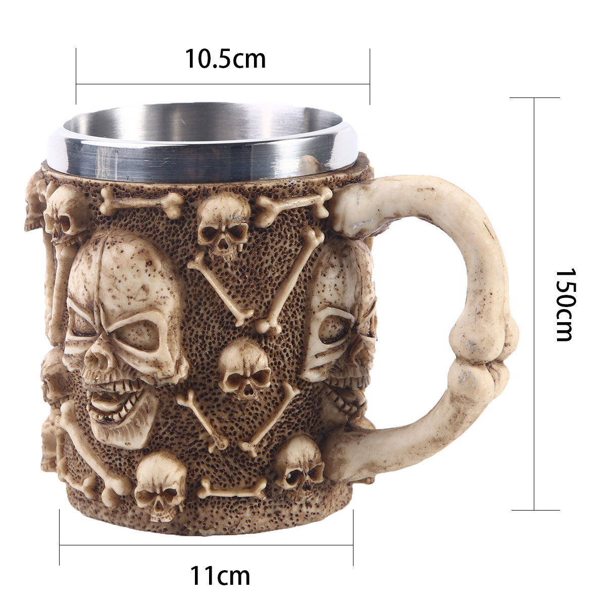 Skull Wine Mug