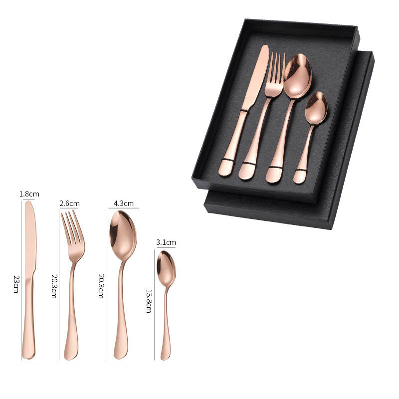 Stainless Steel Western Tableware Set