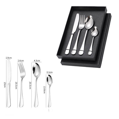 Stainless Steel Western Tableware Set