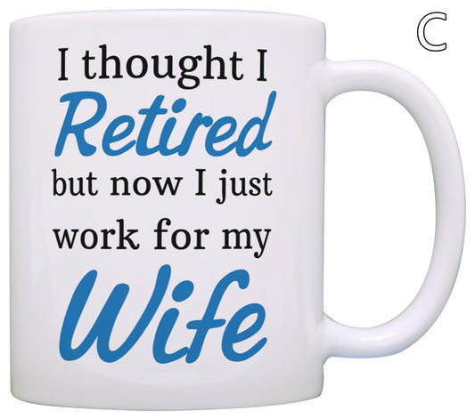 Retired Ceramic Coffee Mug - 6 Assorted