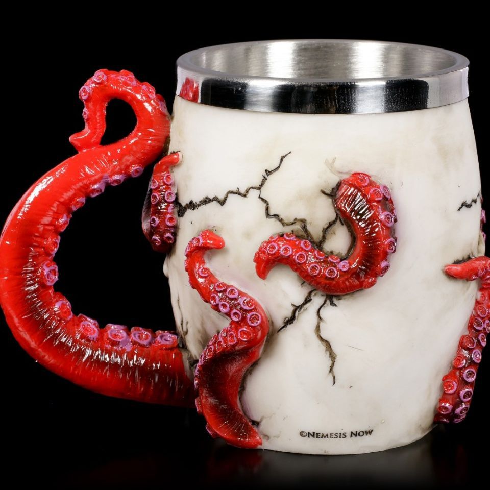 Skull and Octopus Goblet