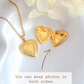 24k Heart Locket Necklace