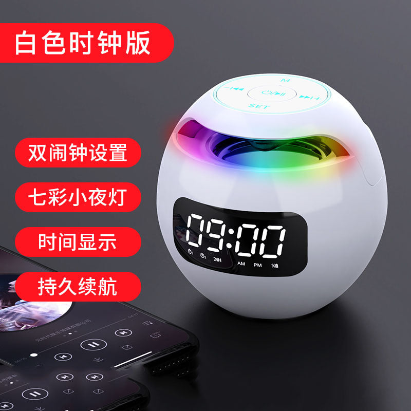 Bluetooth Speaker with LED Digital Alarm Clock