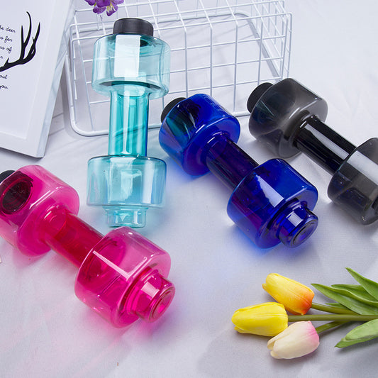 Dumbbell 550ml Sports Water Bottle