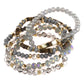 Natural Stone Charm Mixed Beads Bracelets
