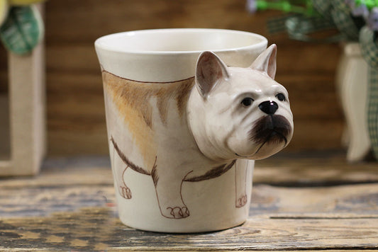 Ceramic Bulldog Mug