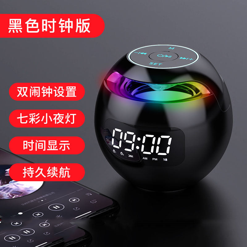 Bluetooth Speaker with LED Digital Alarm Clock