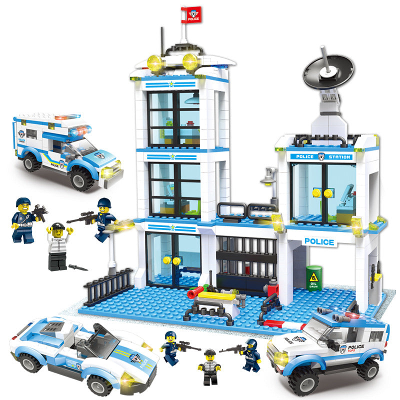 Military Aircraft Carrier, Police Station - DIY