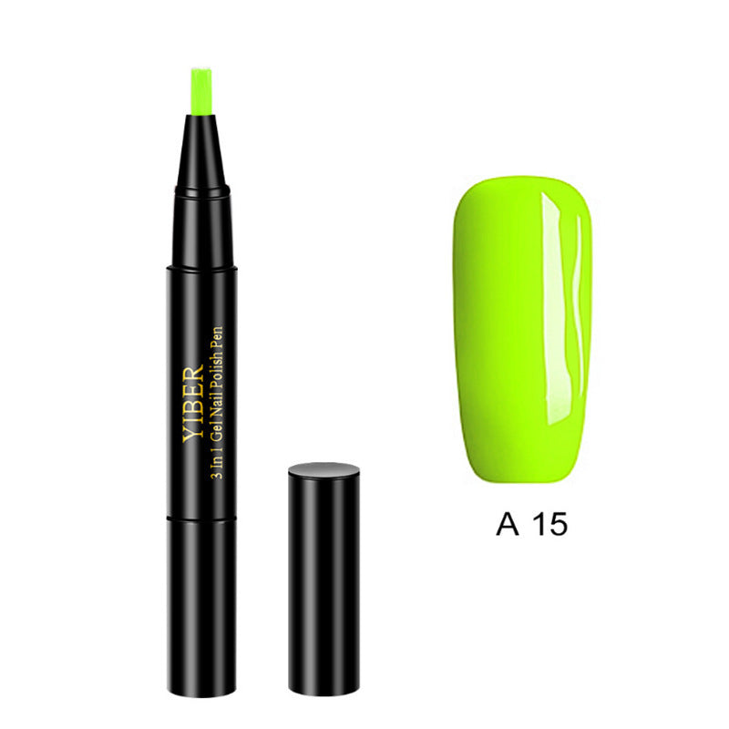 Gel Nail Polish 3 In 1 Pen