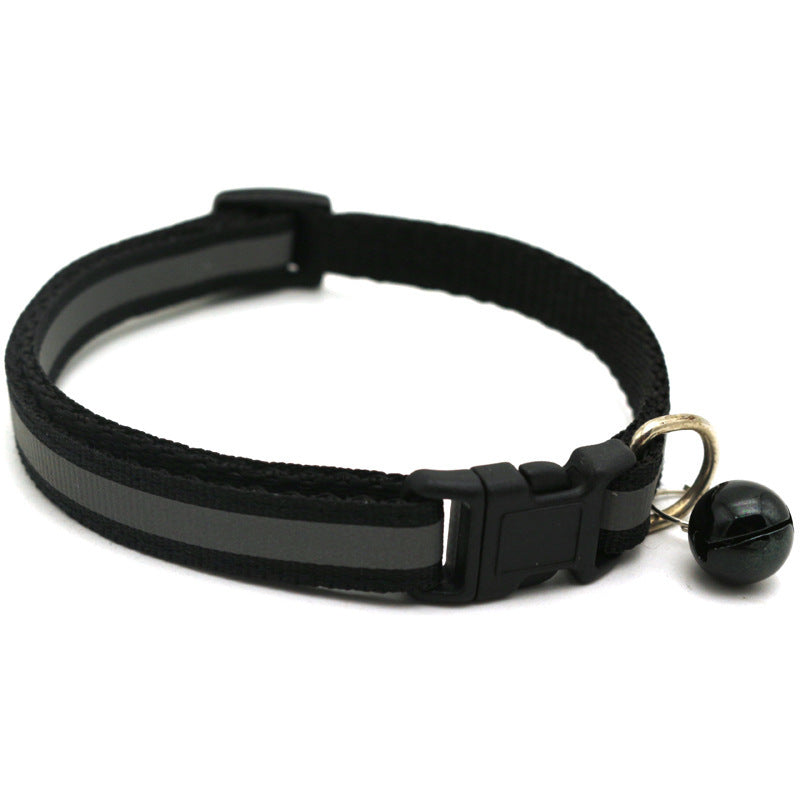 Reflective Pet Collar With Bell