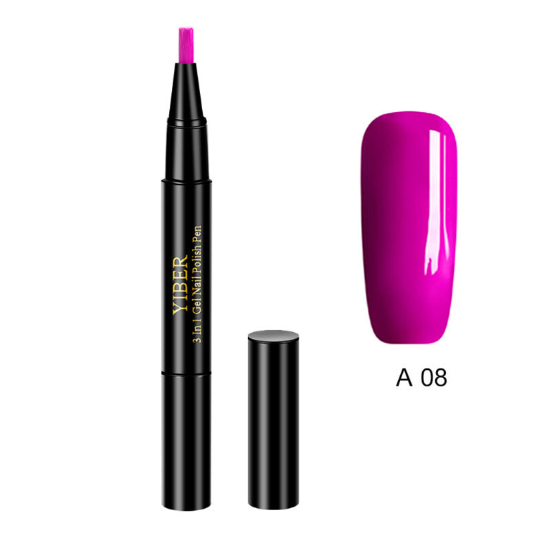 Gel Nail Polish 3 In 1 Pen