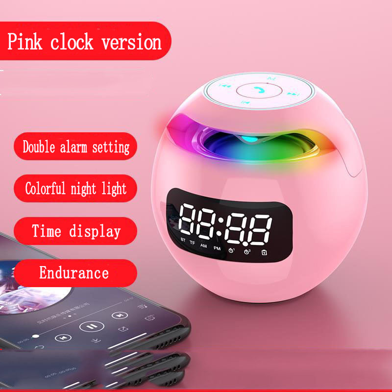 Bluetooth Speaker with LED Digital Alarm Clock