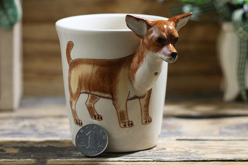 Hand Drawn Animal Mug