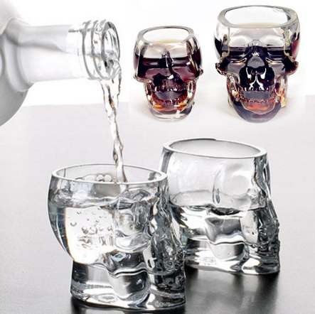 Skull Spirits Glass