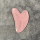 Resin Beeswax Heart-shaped Gu Sha Facial Scraping Sheet