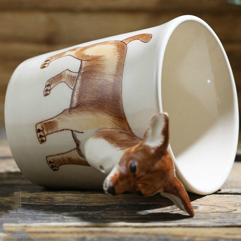 Hand Drawn Animal Mug