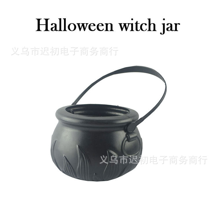 Halloween Witch Pot Smoke Machine