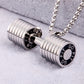 Dumbbell Necklace