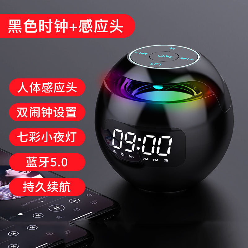 Bluetooth Speaker with LED Digital Alarm Clock