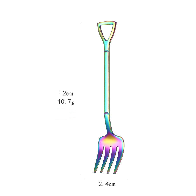 Colorful Stainless Steel Coffee Spoon