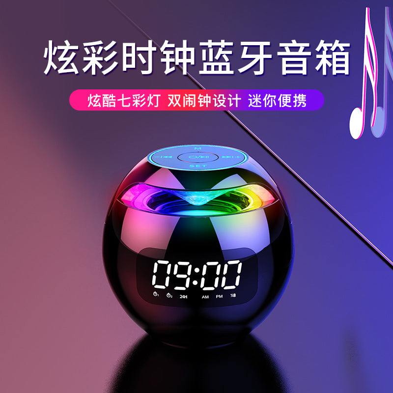 Bluetooth Speaker with LED Digital Alarm Clock