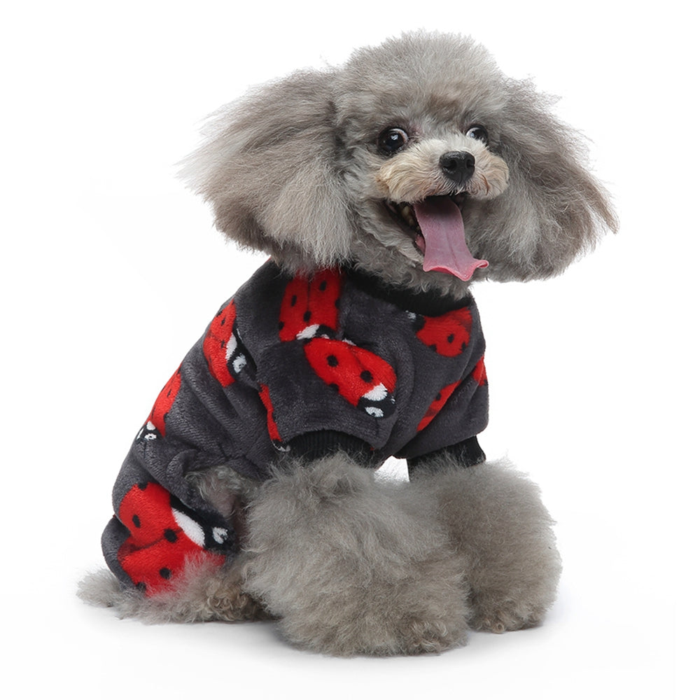 Plush Dog Pajamas