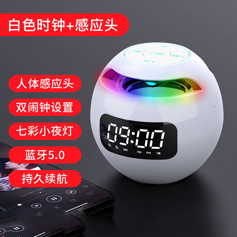 Bluetooth Speaker with LED Digital Alarm Clock