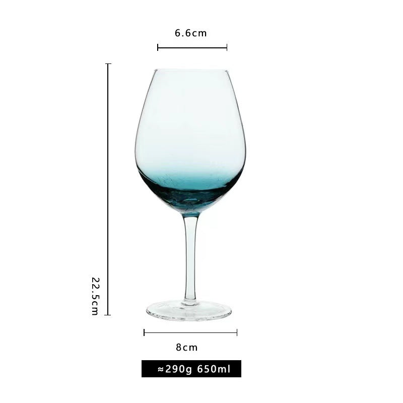 Modern Art Crystal Glass Goblet