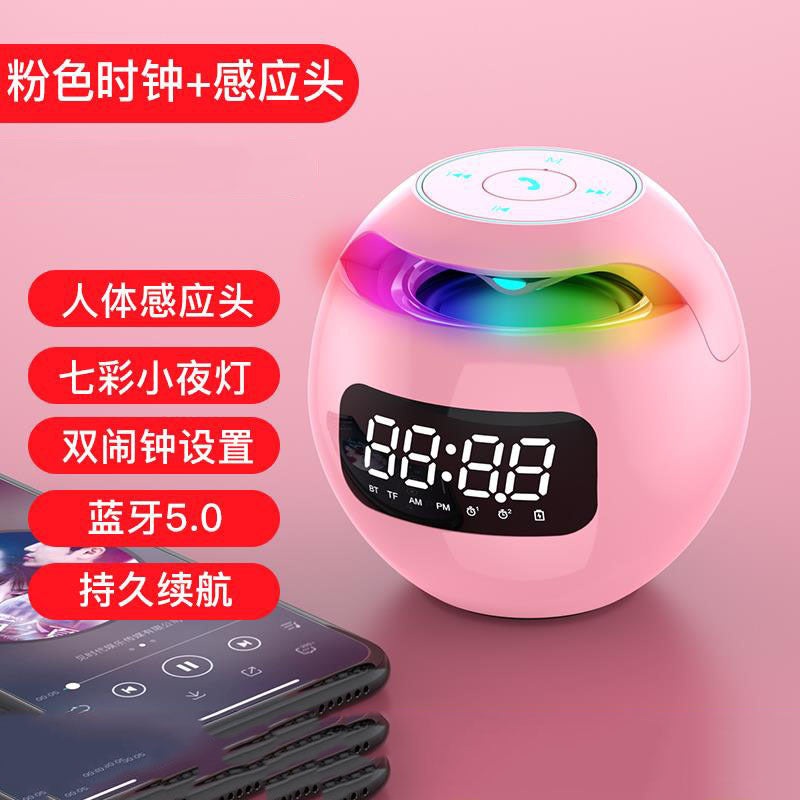 Bluetooth Speaker with LED Digital Alarm Clock