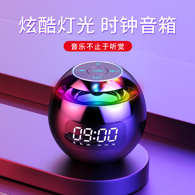 Bluetooth Speaker with LED Digital Alarm Clock