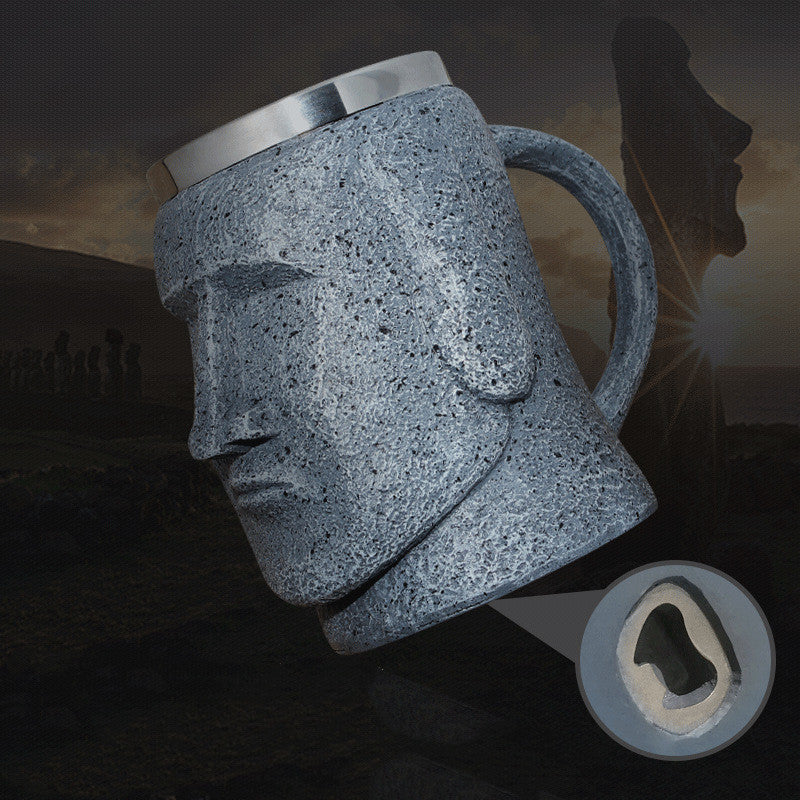 Moai Beer with Bottle Opener